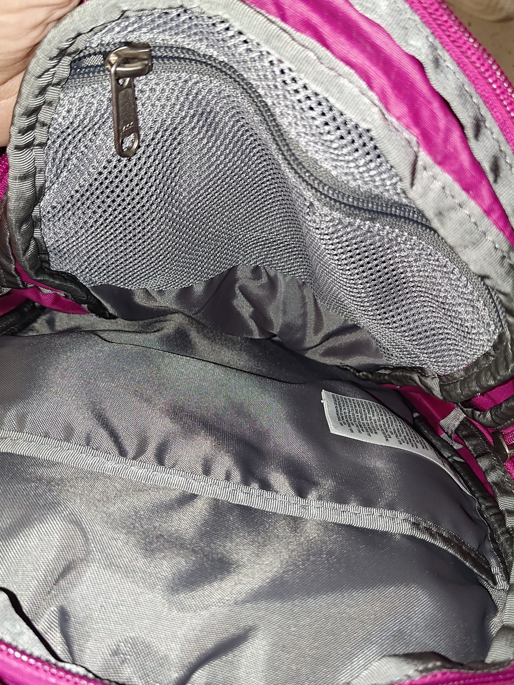 The North Face Cyber Berry sumac Borealis Mini Backpack - Picture 4 of 6